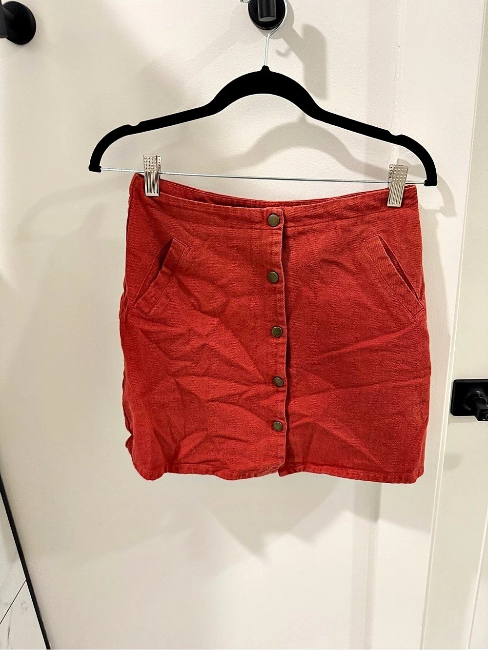 miami Mini Skirt in Red Size Small Like New